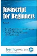 Book cover of Javascript for beginners